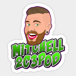 Mitchell2c3pod Sticker